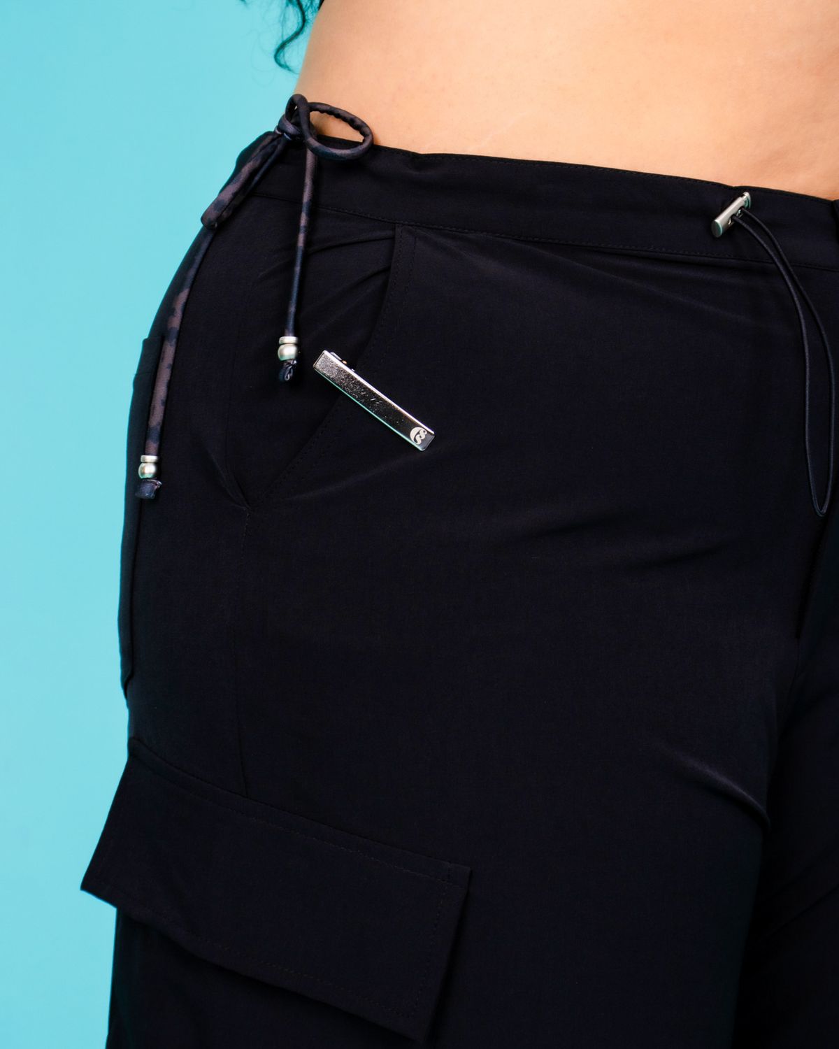 쿨시스(COOLSIS) CS SS PARACHUTE WIDE PT-035 (BLACK)