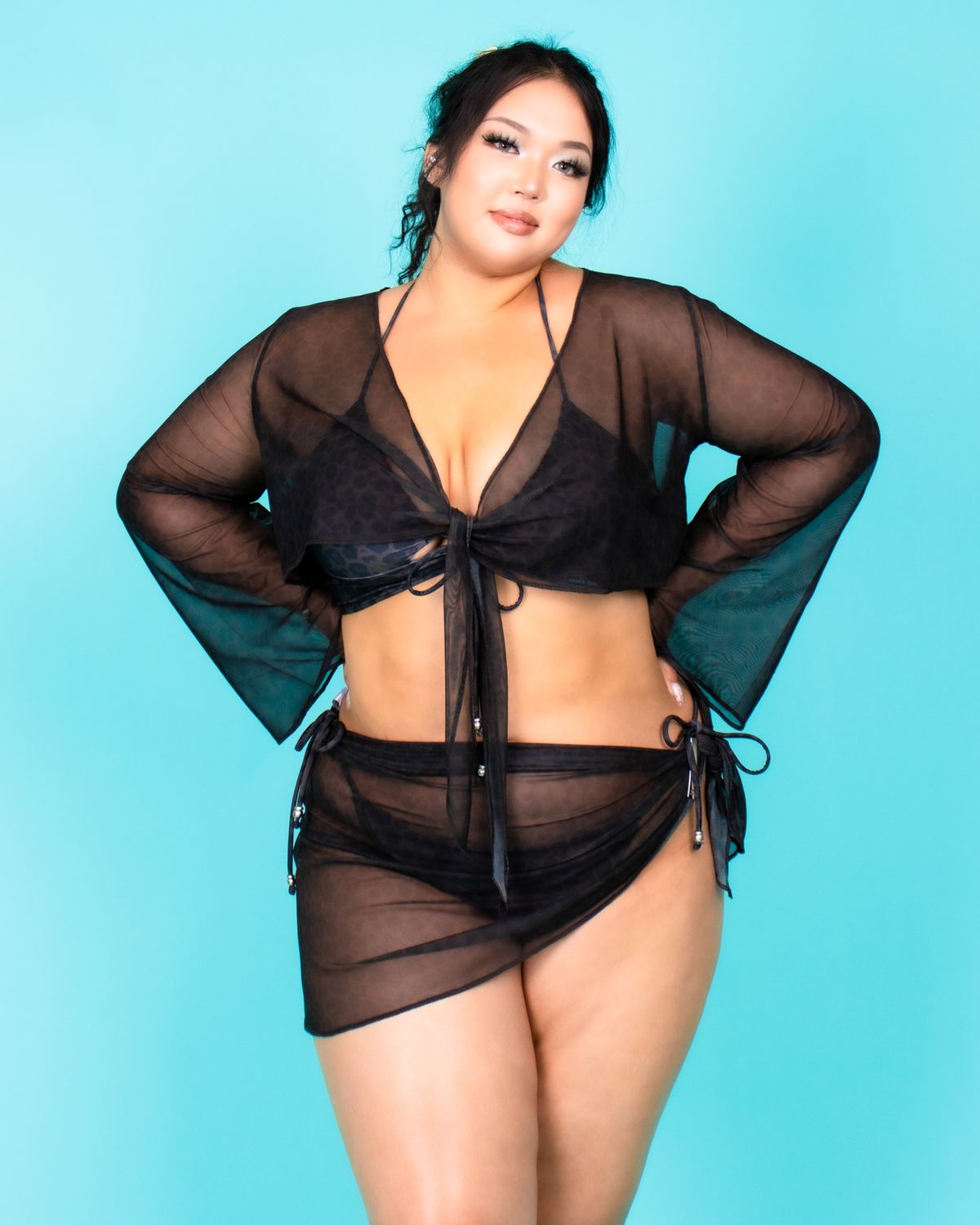 쿨시스(COOLSIS) CS BALL BIKINI BOTTOM-LEOPARD