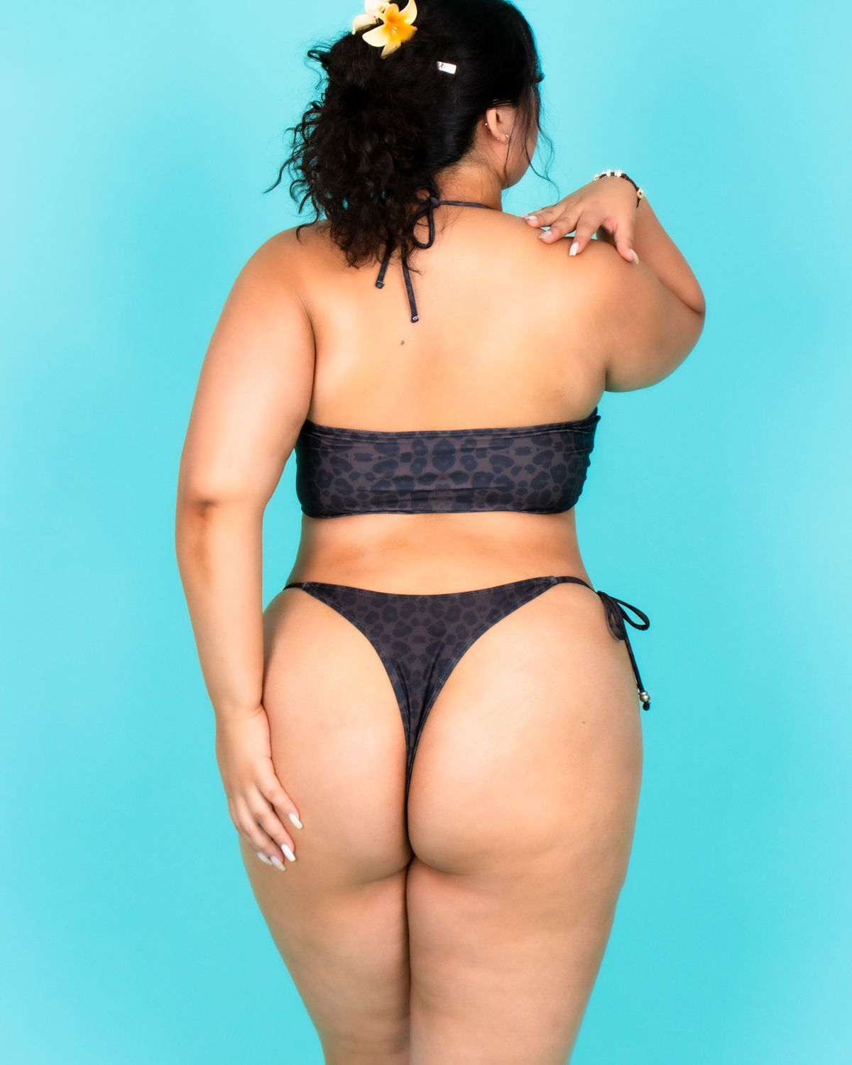 쿨시스(COOLSIS) CS BALL BIKINI BOTTOM-LEOPARD