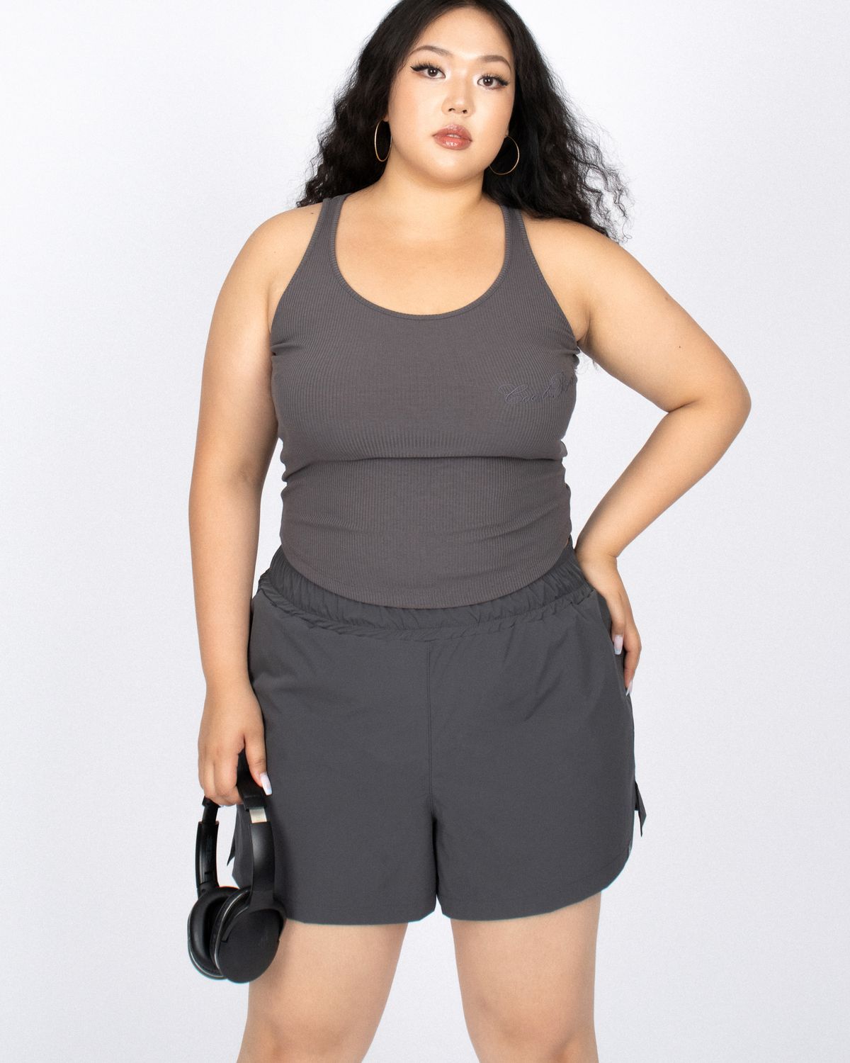 쿨시스(COOLSIS) CS BEACH SLEEVELESS-020 (GREY)