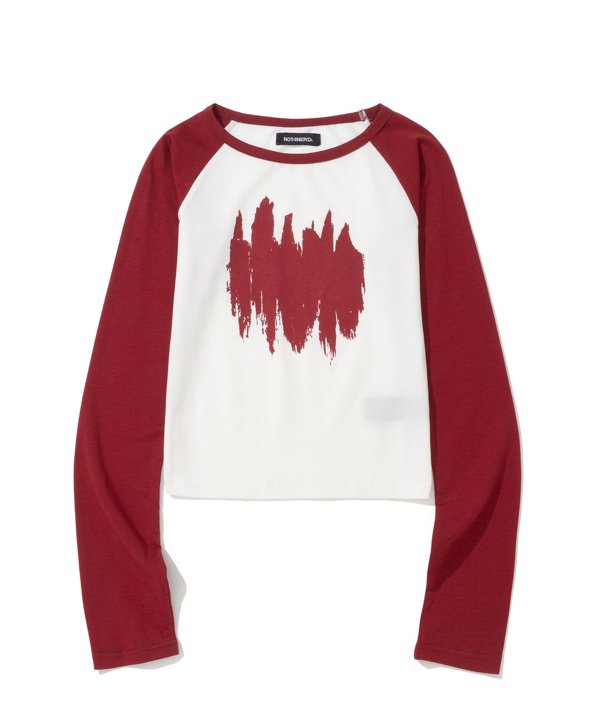 낫포너드(NOT4NERD) W Candle Raglan Long Sleeve - White