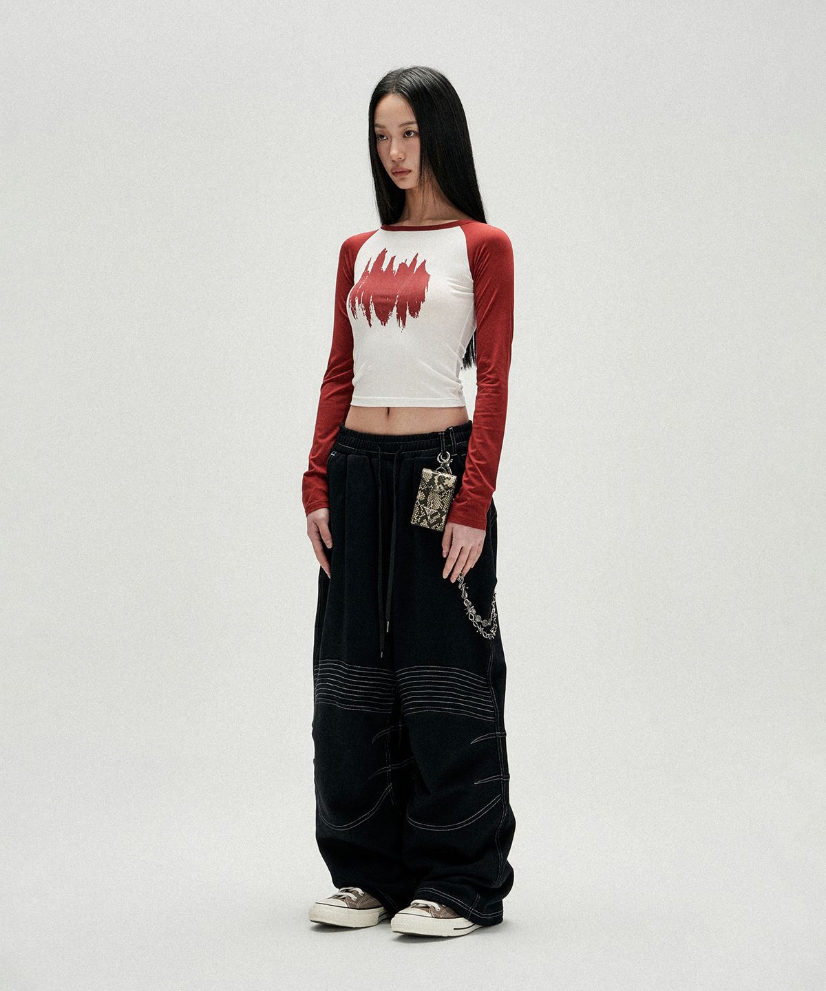 낫포너드(NOT4NERD) W Candle Raglan Long Sleeve - White