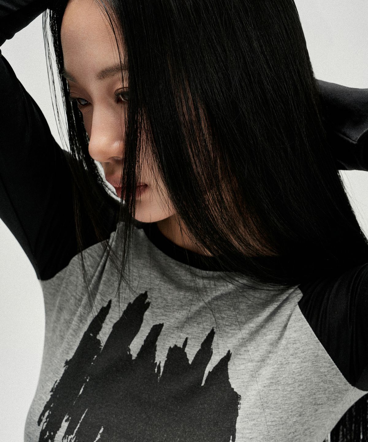 낫포너드(NOT4NERD) W Candle Raglan Long Sleeve - Grey