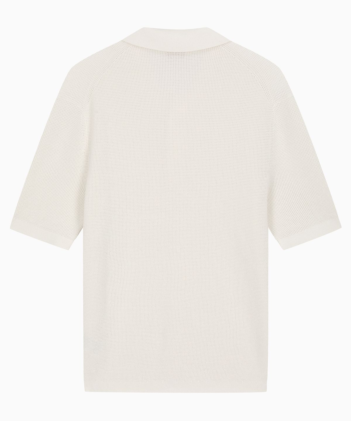 캘빈클라인 진(CALVIN KLEIN JEANS) 코튼 와플 폴로 칼라 반팔 스웨터 4RF316G YAS