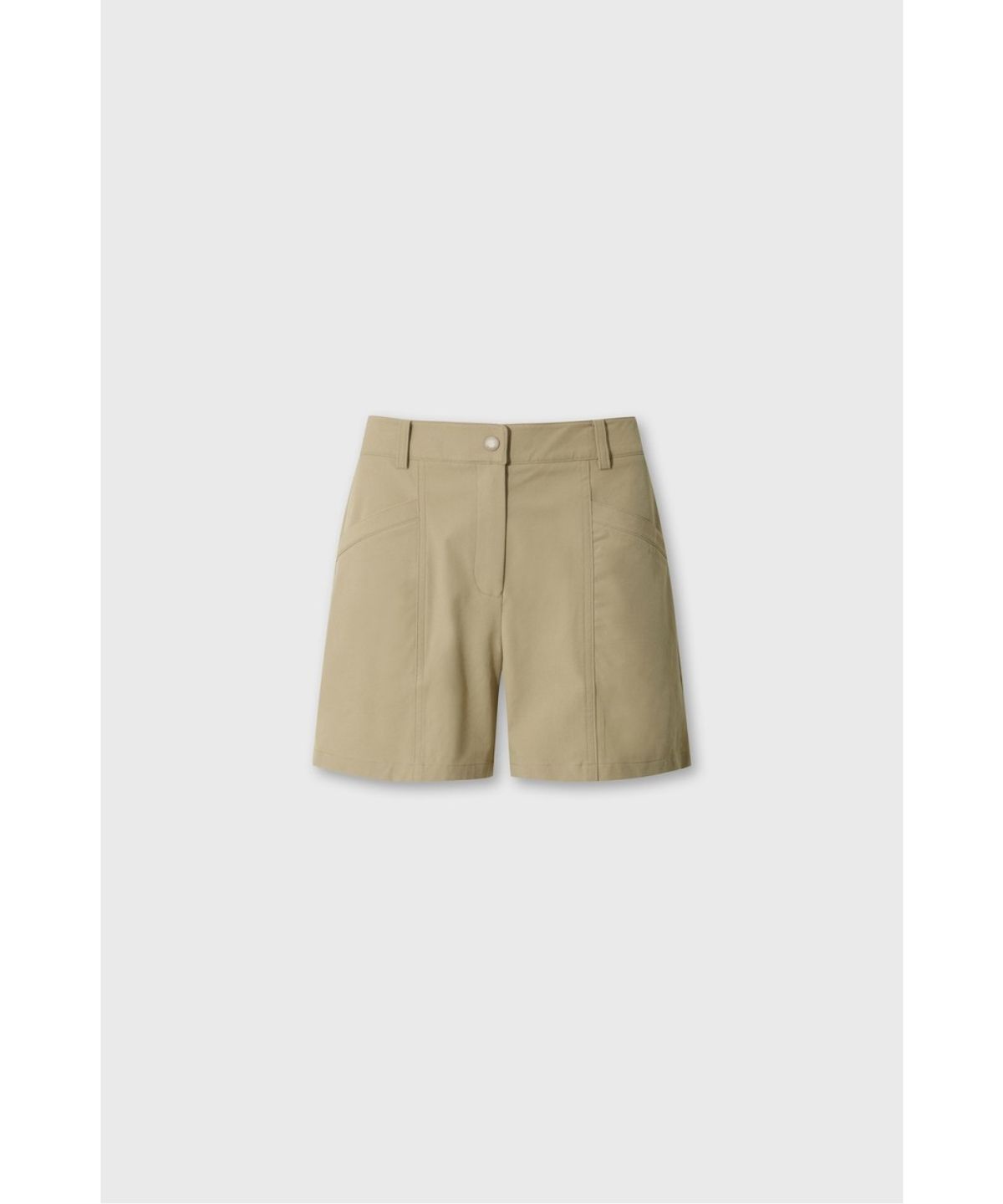 왁(WAAC) Women Basic half pants WWPNM26201BEX