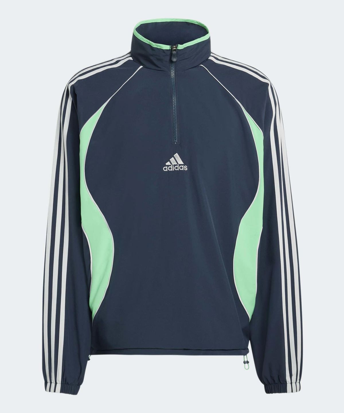 아디다스(ADIDAS) 팀가이스트 하프 지퍼 스웨트셔츠 - 아우라잉크 / KE2760
