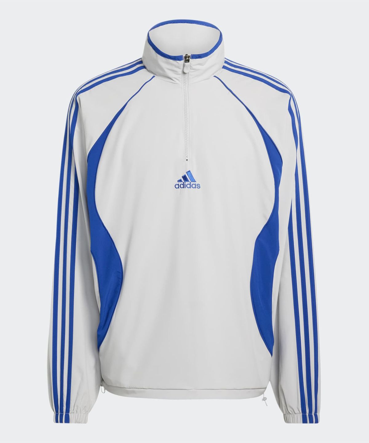 아디다스(ADIDAS) 팀가이스트 하프 지퍼 스웨트셔츠 - 그레이 / KE2763