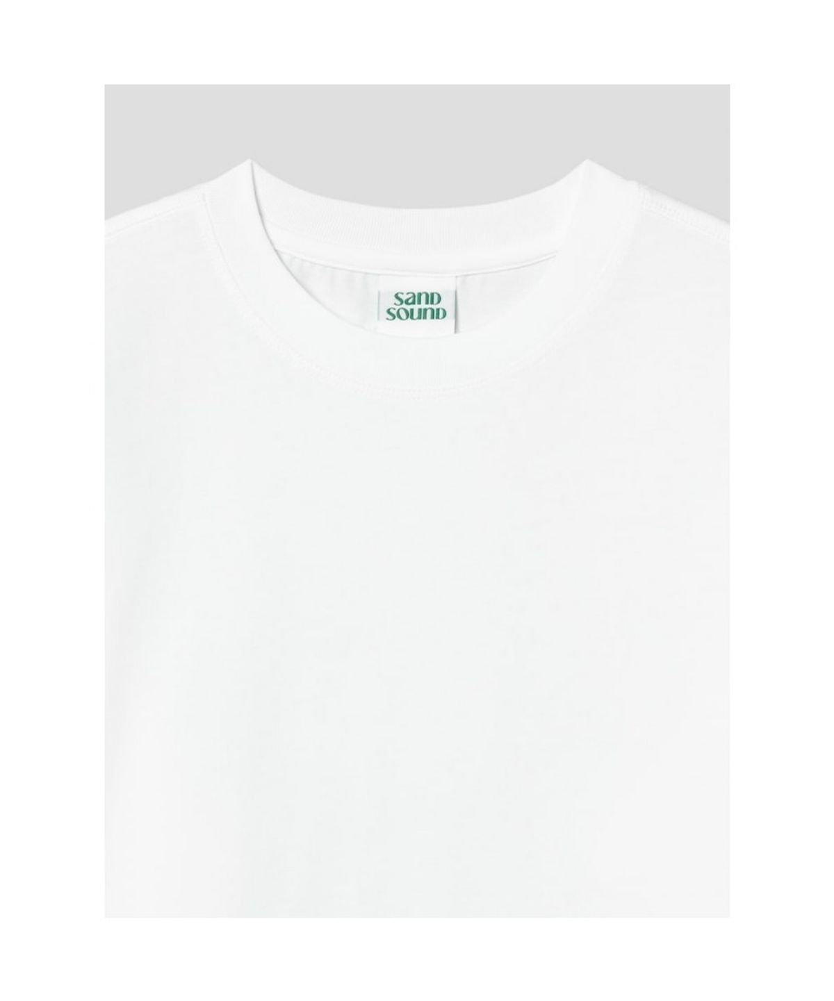 샌드 사운드(SAND SOUND) (UNISEX) EVERYONE 반소매 티셔츠  화이트