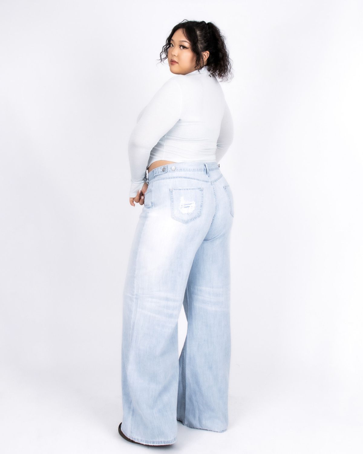 쿨시스(COOLSIS) CS SUMMER DAILY WIDE JEANS-037