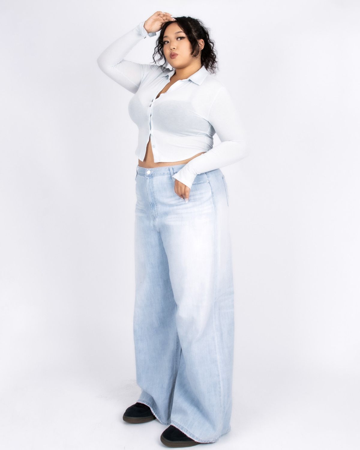 쿨시스(COOLSIS) CS SUMMER DAILY WIDE JEANS-037