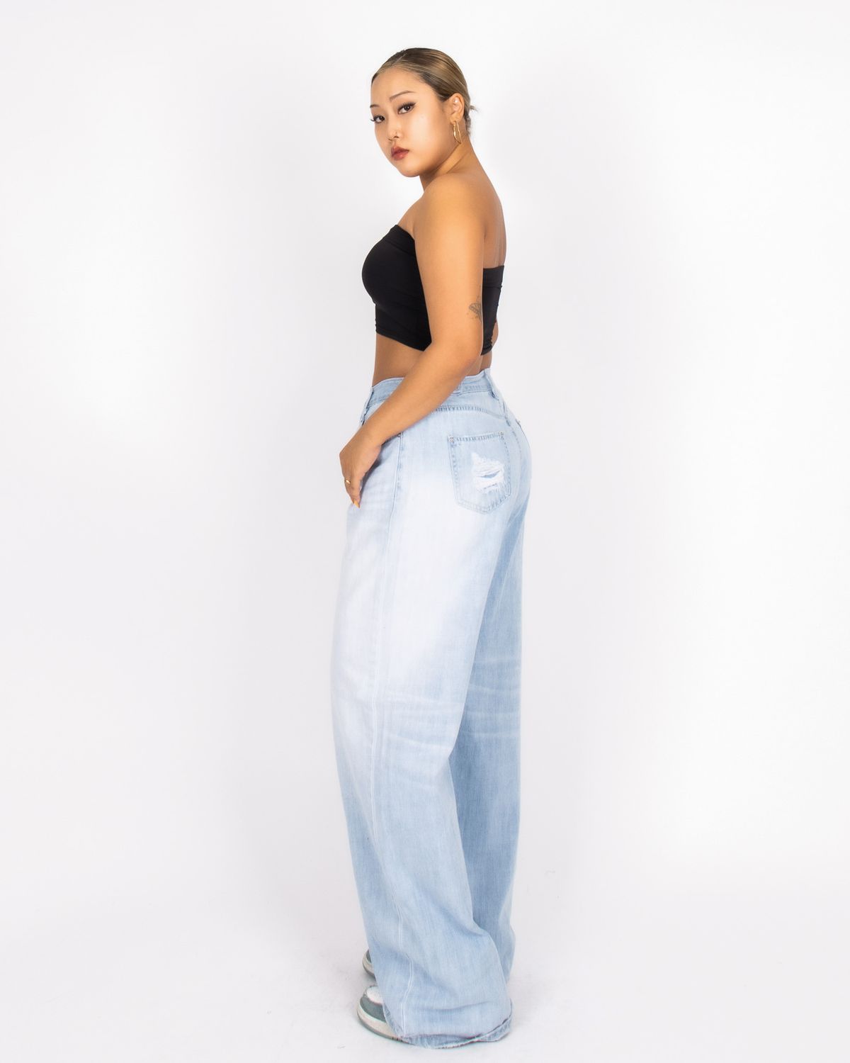 쿨시스(COOLSIS) CS SUMMER DAILY WIDE JEANS-037