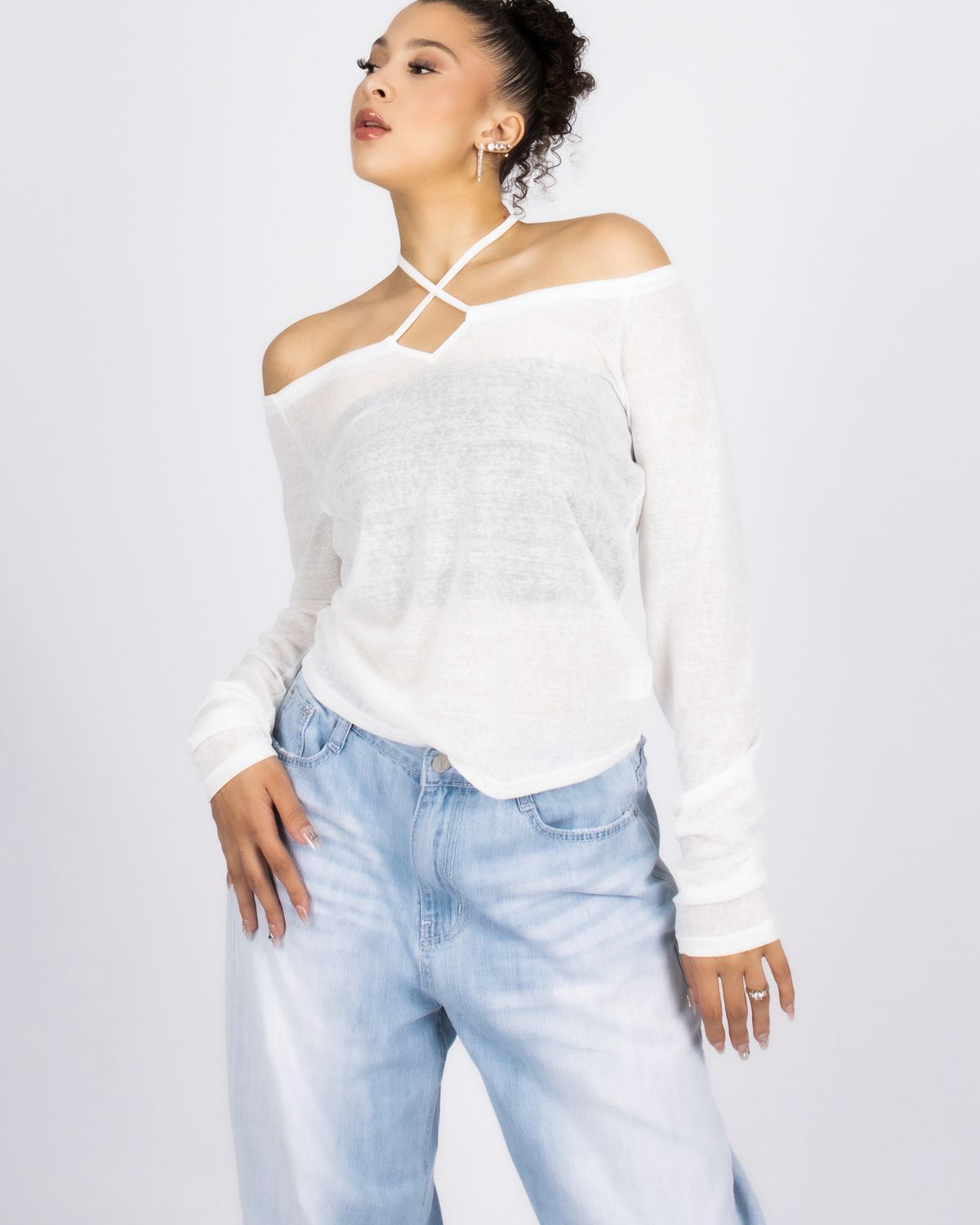 쿨시스(COOLSIS) CS SUMMER DAILY WIDE JEANS-037