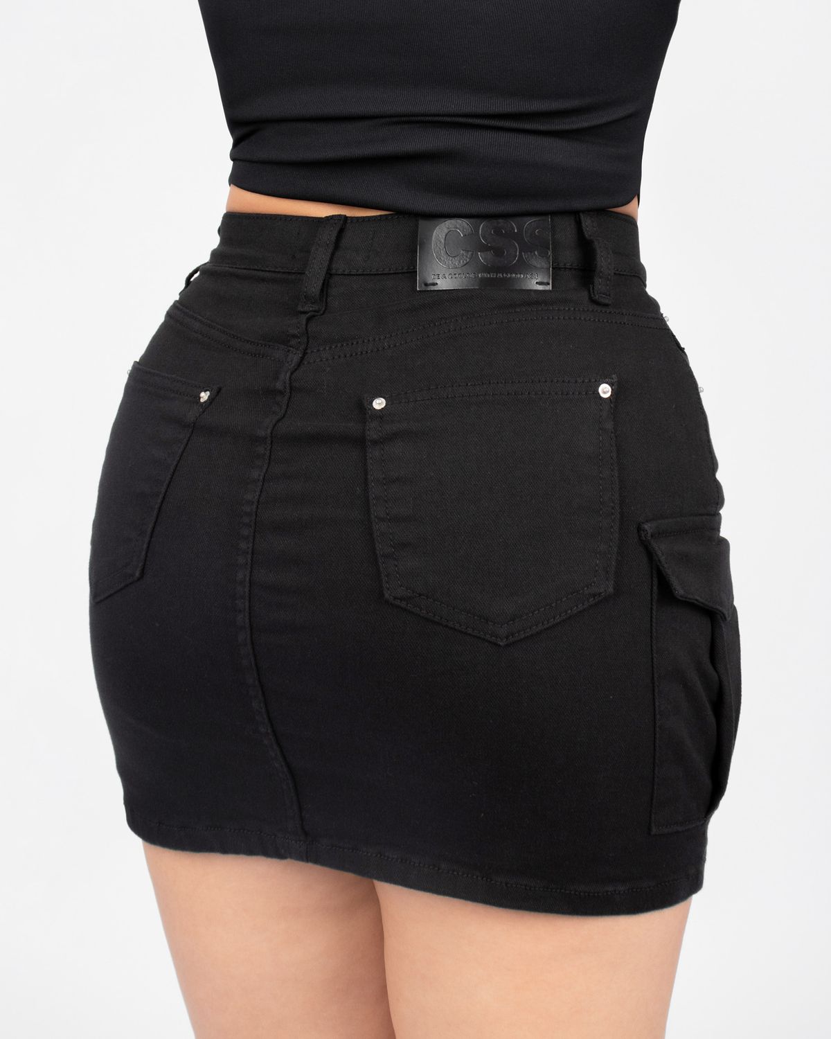 쿨시스(COOLSIS) CS CARGO PANTS&SKIRTS-035 (BLACK)