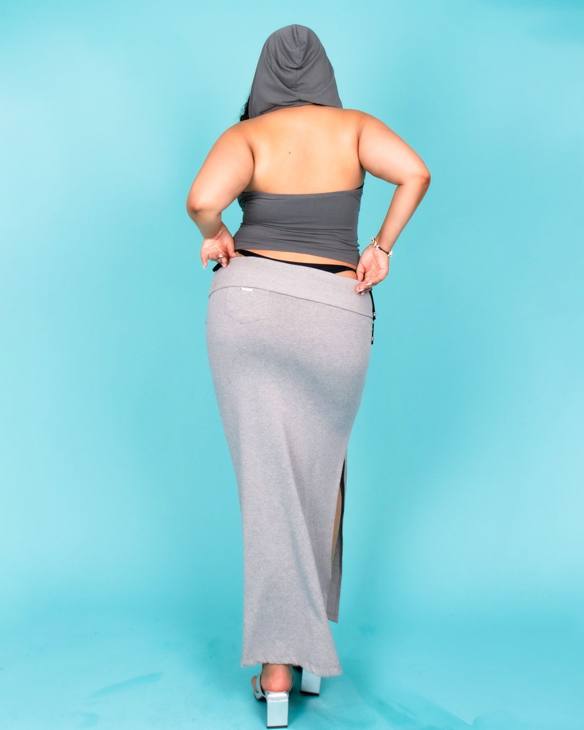 쿨시스(COOLSIS) CS COOLBEACH LONG SKIRTS-033 (GRAY)