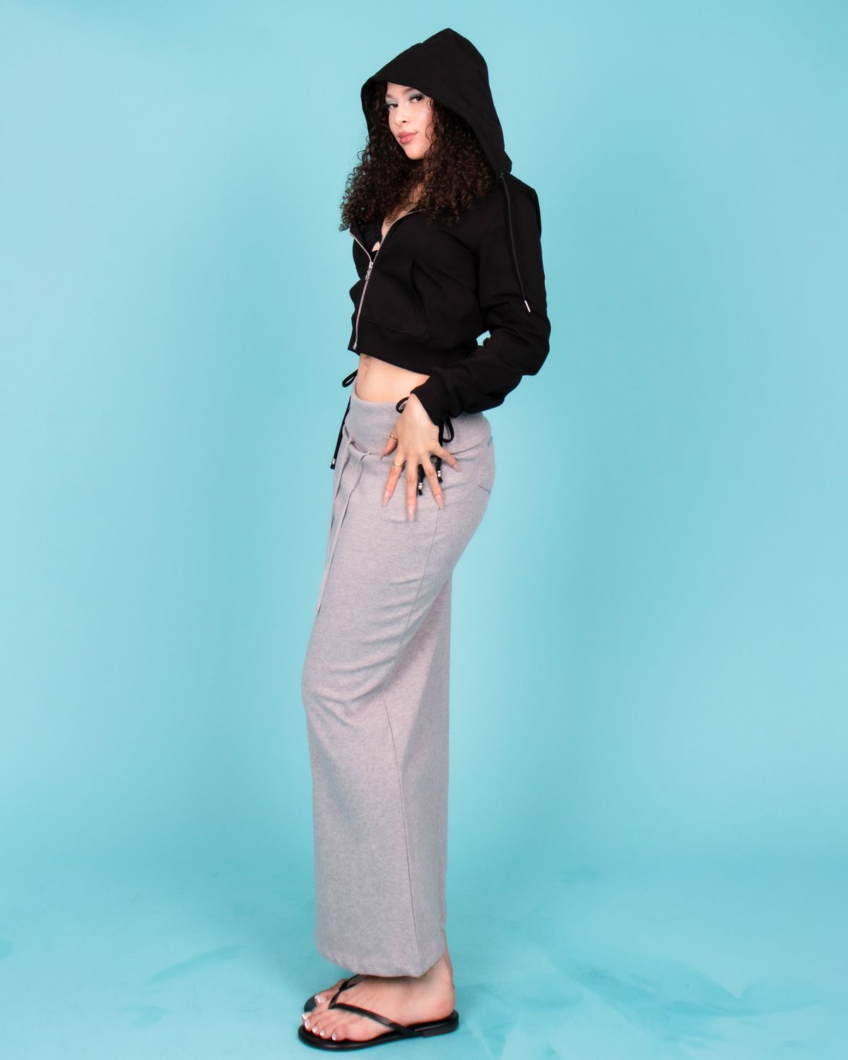 쿨시스(COOLSIS) CS COOLBEACH LONG SKIRTS-033 (GRAY)