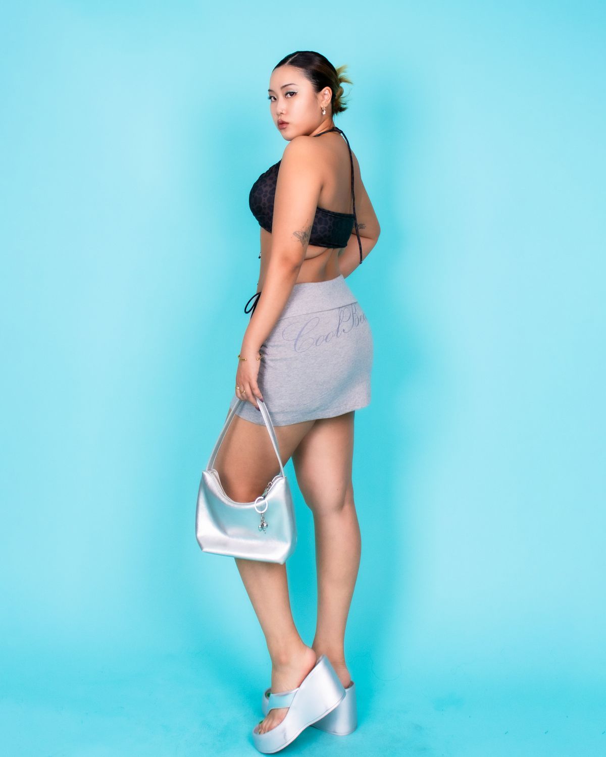 쿨시스(COOLSIS) CS COOLBEACH SKORTS-032 (GRAY)