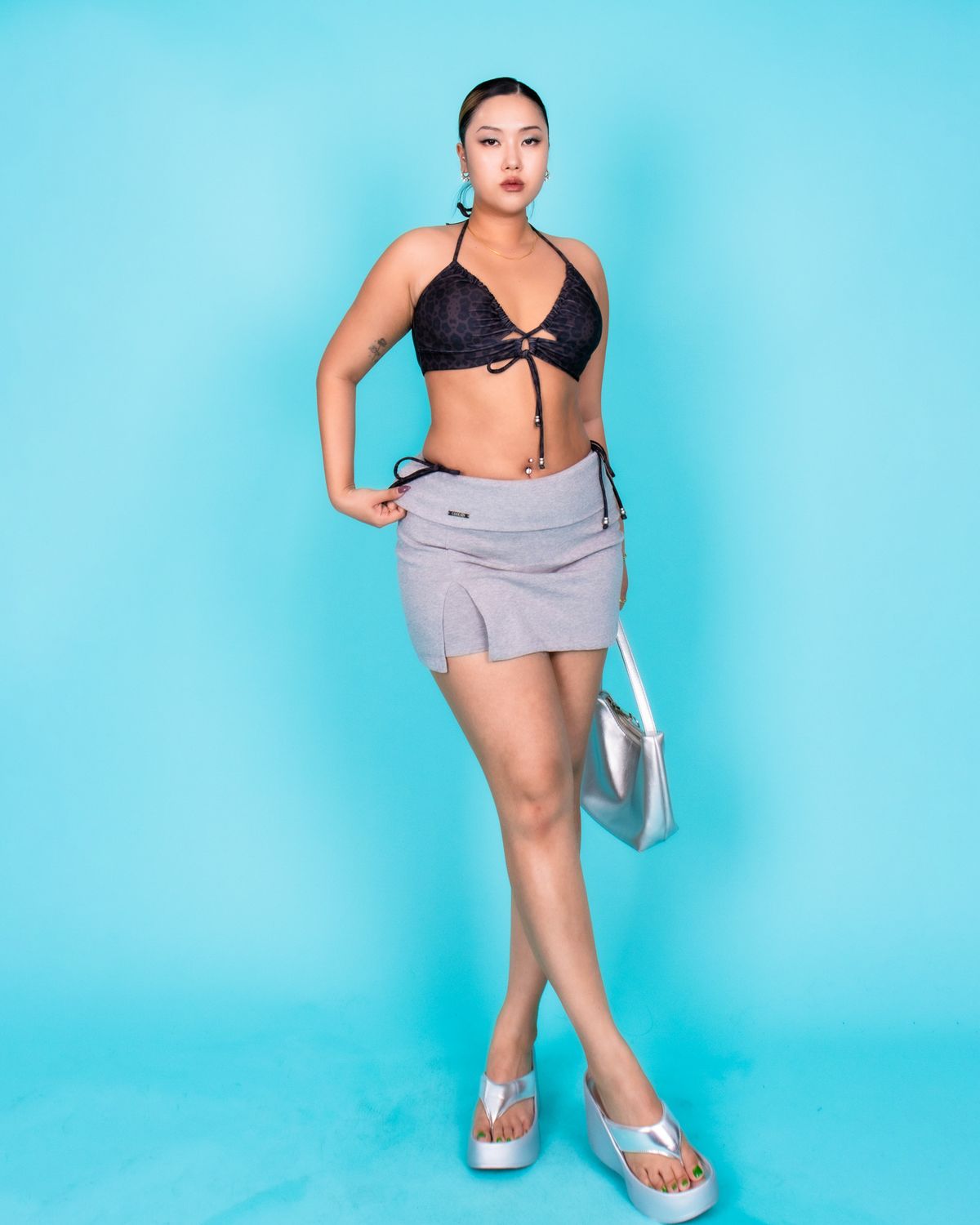 쿨시스(COOLSIS) CS COOLBEACH SKORTS-032 (GRAY)