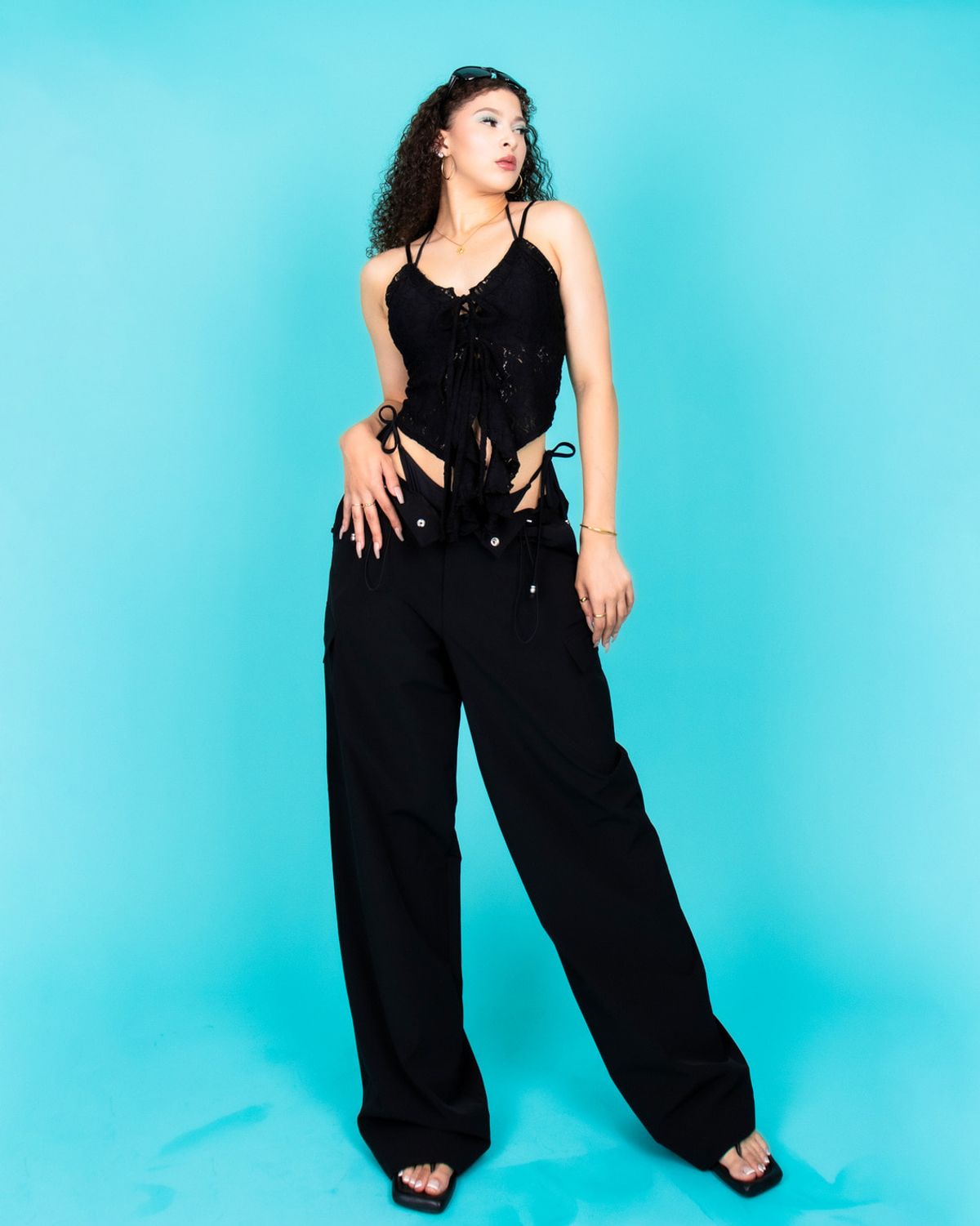 쿨시스(COOLSIS) CS LACE BUSTIER-022 (BLACK)