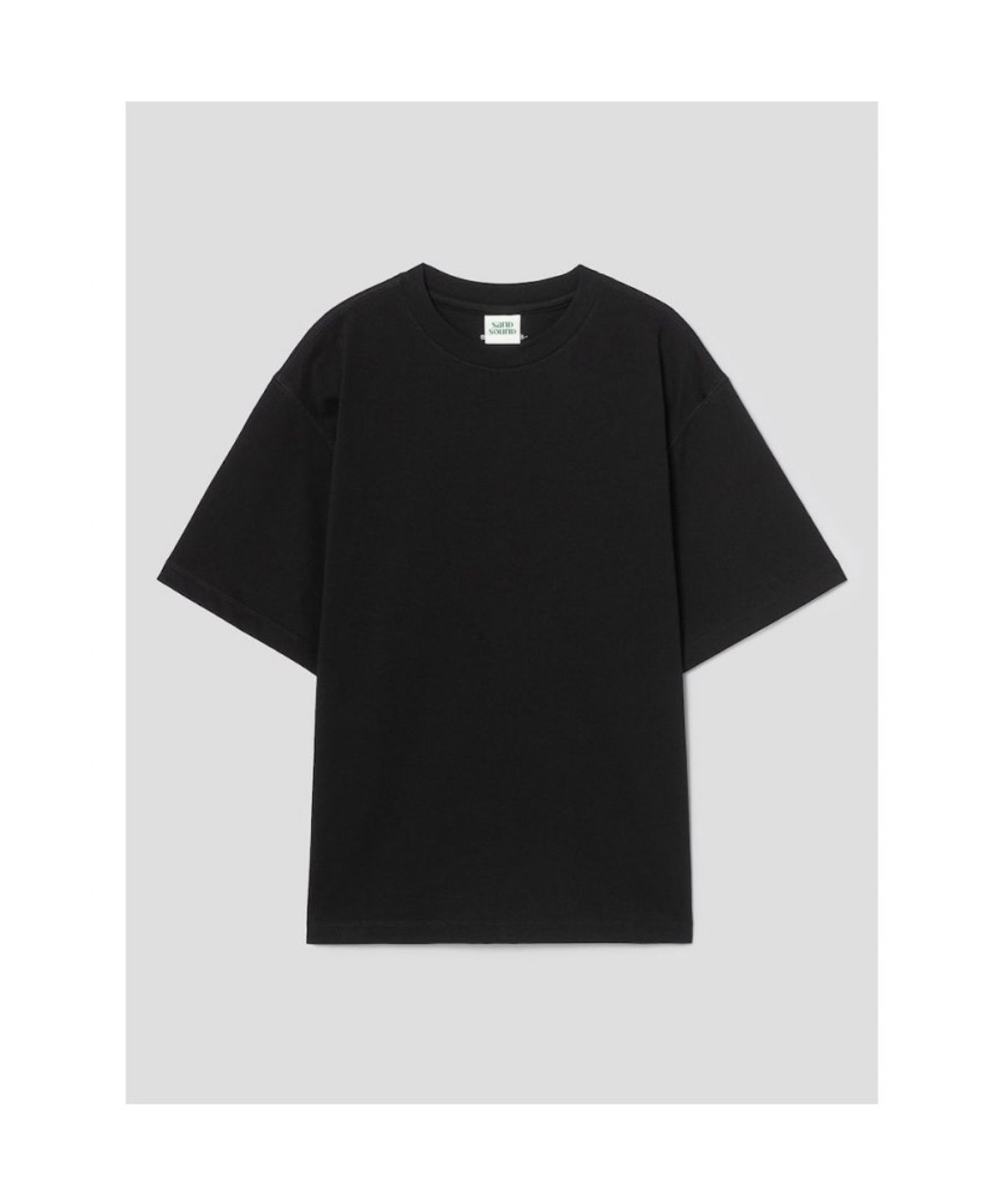 샌드 사운드(SAND SOUND) (UNISEX) EVERYONE 반소매 티셔츠  블랙