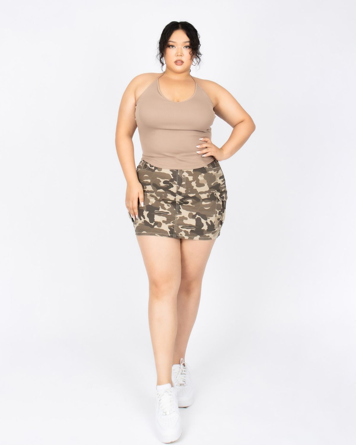쿨시스(COOLSIS) CS BALL HALTER BRA TOP-029 (BEIGE)