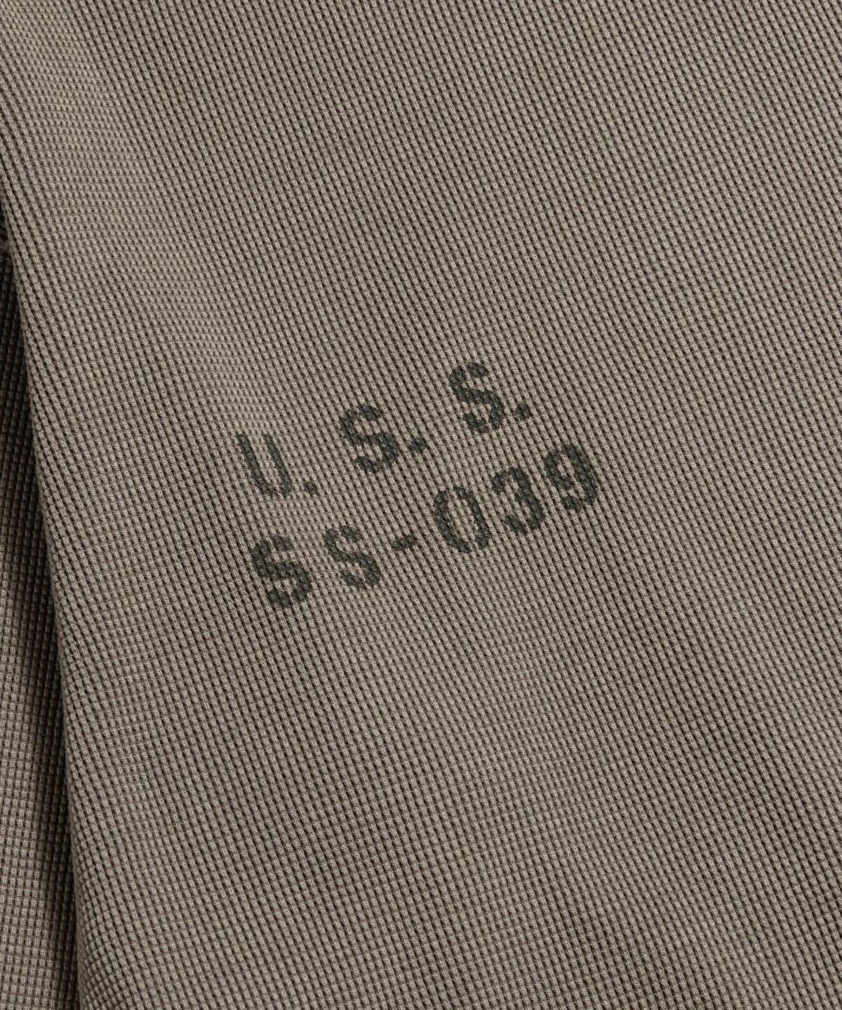 에스피오나지(ESPIONAGE) U.S.S. Pigment Thermal L/S Tee Taupe