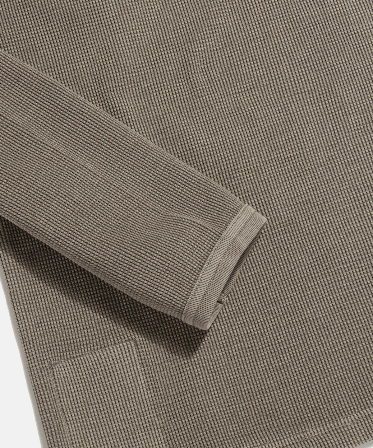 에스피오나지(ESPIONAGE) U.S.S. Pigment Thermal L/S Tee Taupe