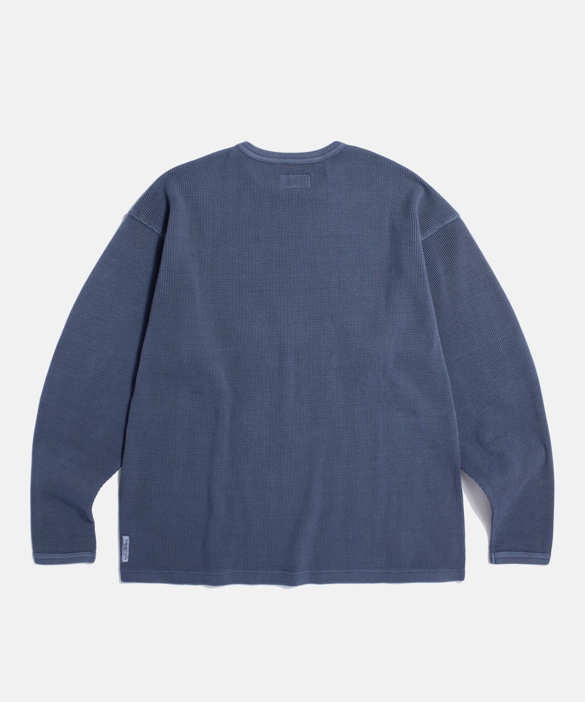 에스피오나지(ESPIONAGE) Bootlegger Pigment Thermal L/S Tee Navy