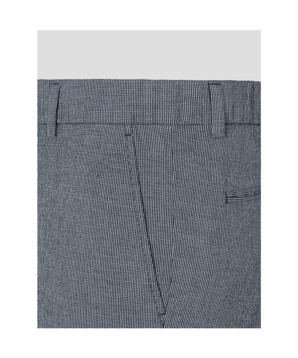 빈폴 멘(BEANPOLE MEN) 시어서커 패턴 셋업 스탠다드핏 팬츠  네이비
