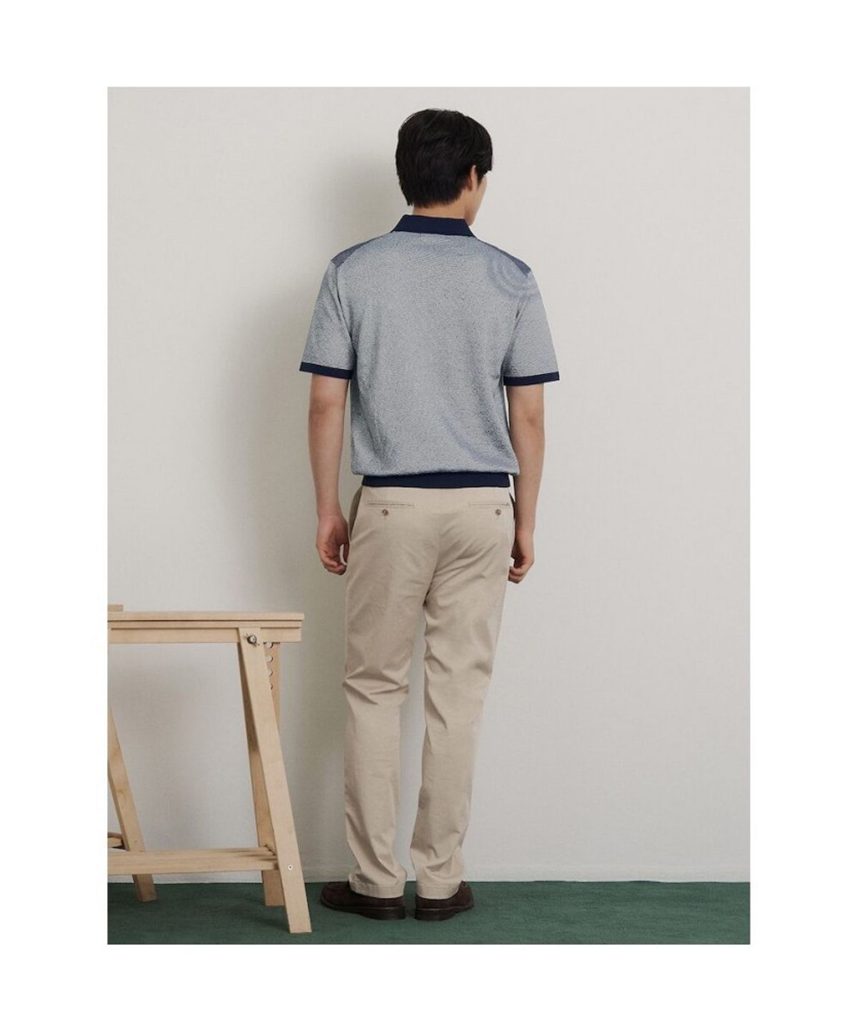 빈폴 멘(BEANPOLE MEN) [Essential] 여름 스탠다드핏 치노 팬츠  베이지