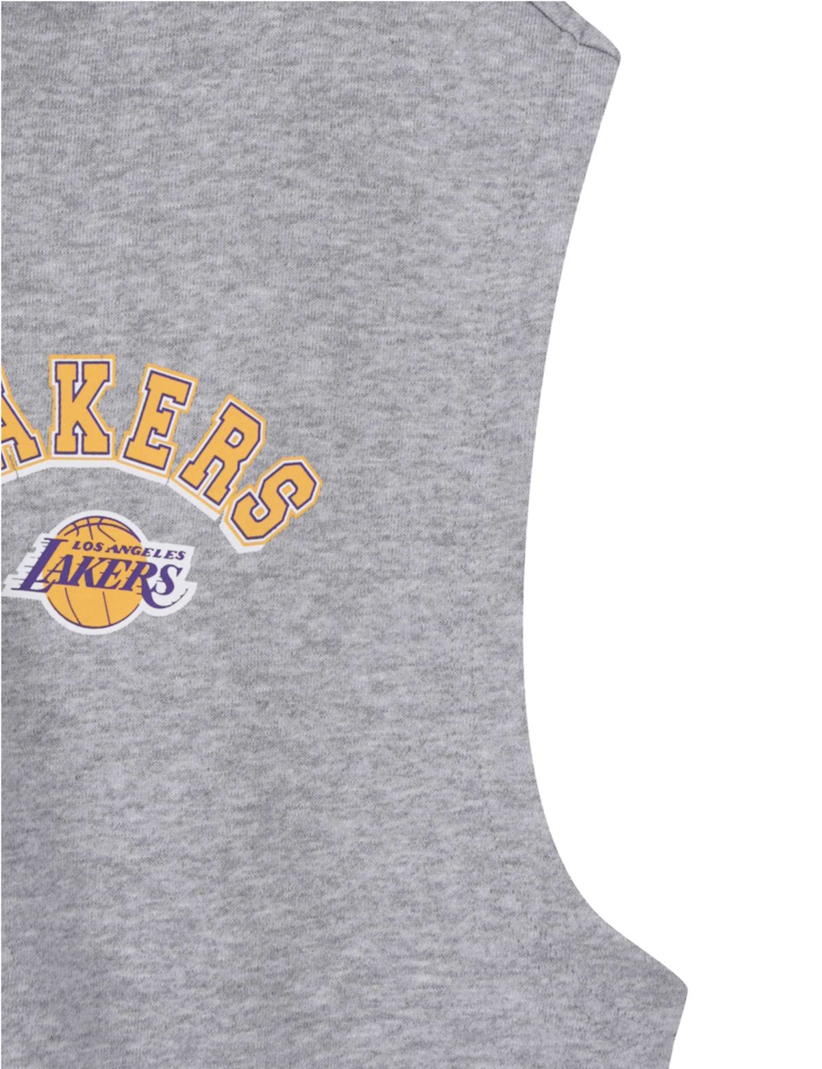 엔비에이(NBA) 슬리브리스 후드 집업 멜란지 그레이