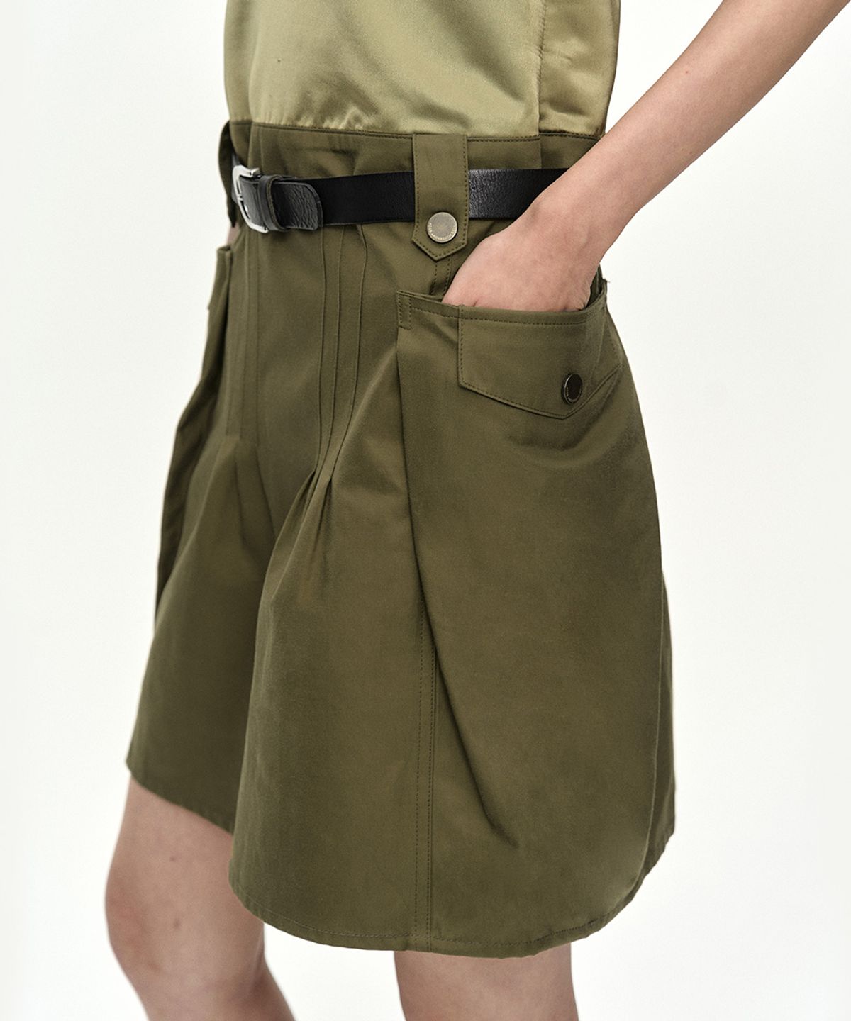 앤더슨벨(ADSB ANDERSSON BELL) LACE BRA PRINTED CARGO DRESS atb1579w(KHAKI)