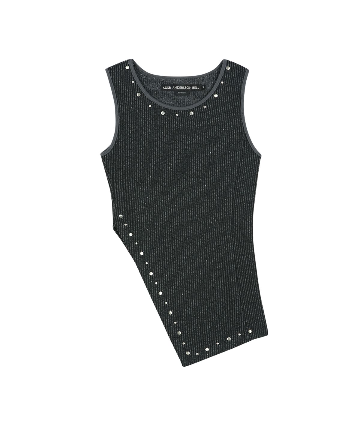 앤더슨벨(ADSB ANDERSSON BELL) HOT-FIX TANK TOP atb1504w(CHARCOAL)
