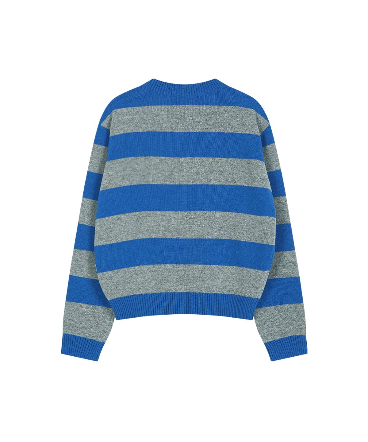 앤더슨벨(ADSB ANDERSSON BELL) 26 GIRLS HEART MESSAGE CREW-NECK SWEATER atb1621w(BLUE/GREY)