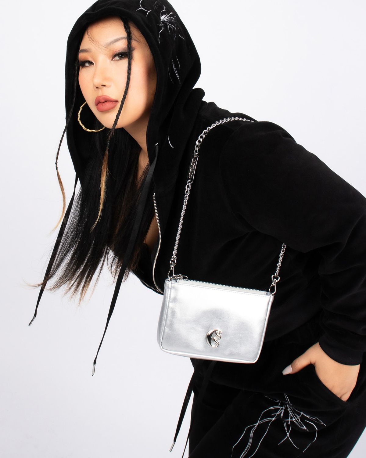 쿨시스(COOLSIS) CS LOGO MINI BAG (SILVER)