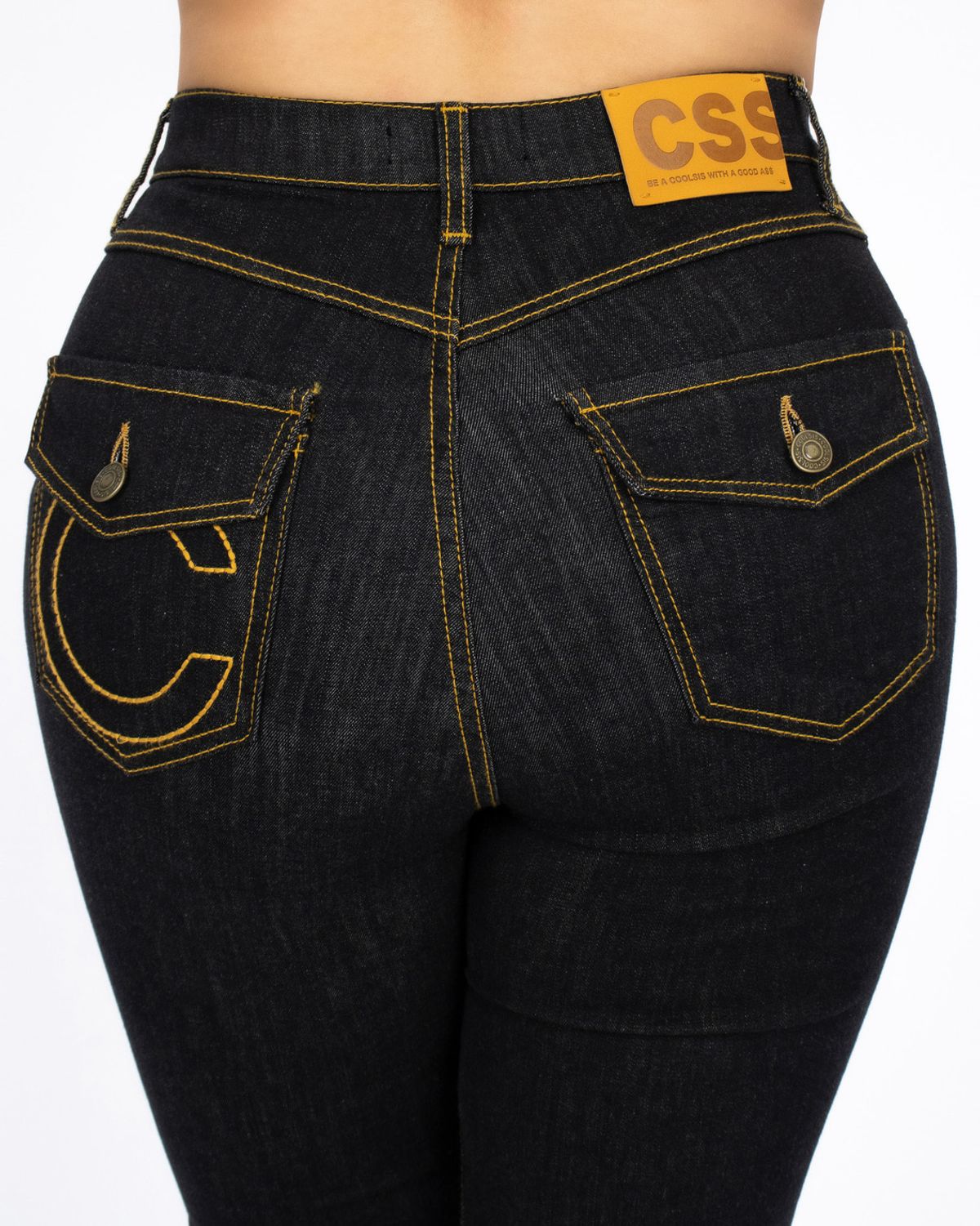 쿨시스(COOLSIS) CS YELLOW NONFADE JEANS-041 (논페이드)