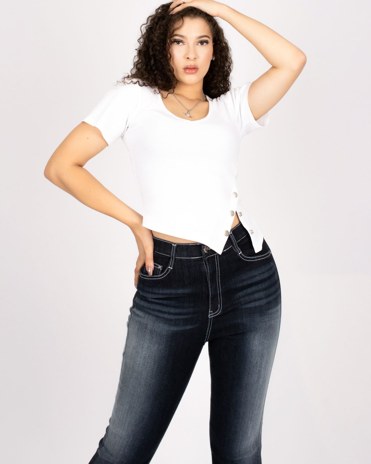 쿨시스(COOLSIS) CS SNAP V TOP-031 (WHITE)