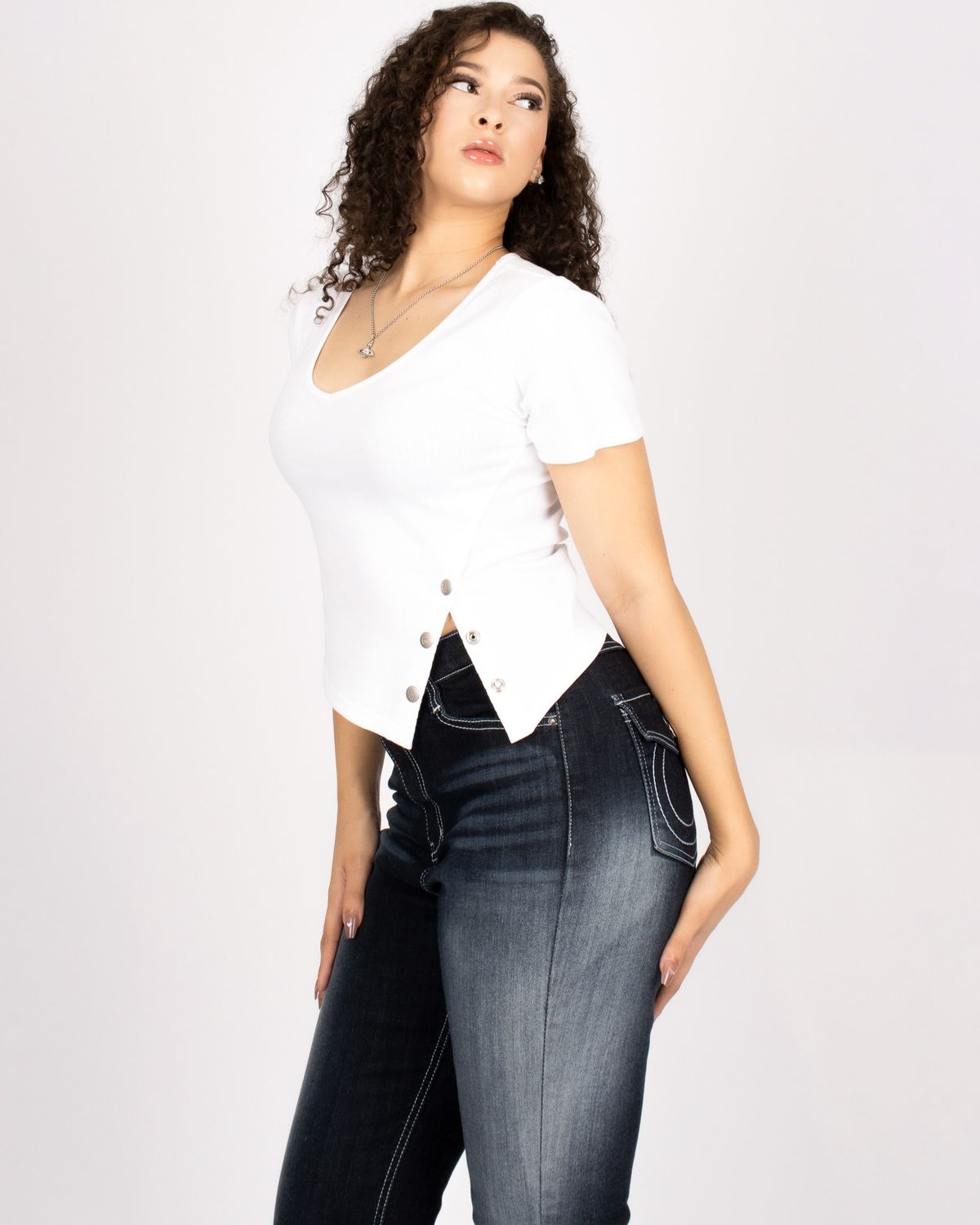 쿨시스(COOLSIS) CS SNAP V TOP-031 (WHITE)