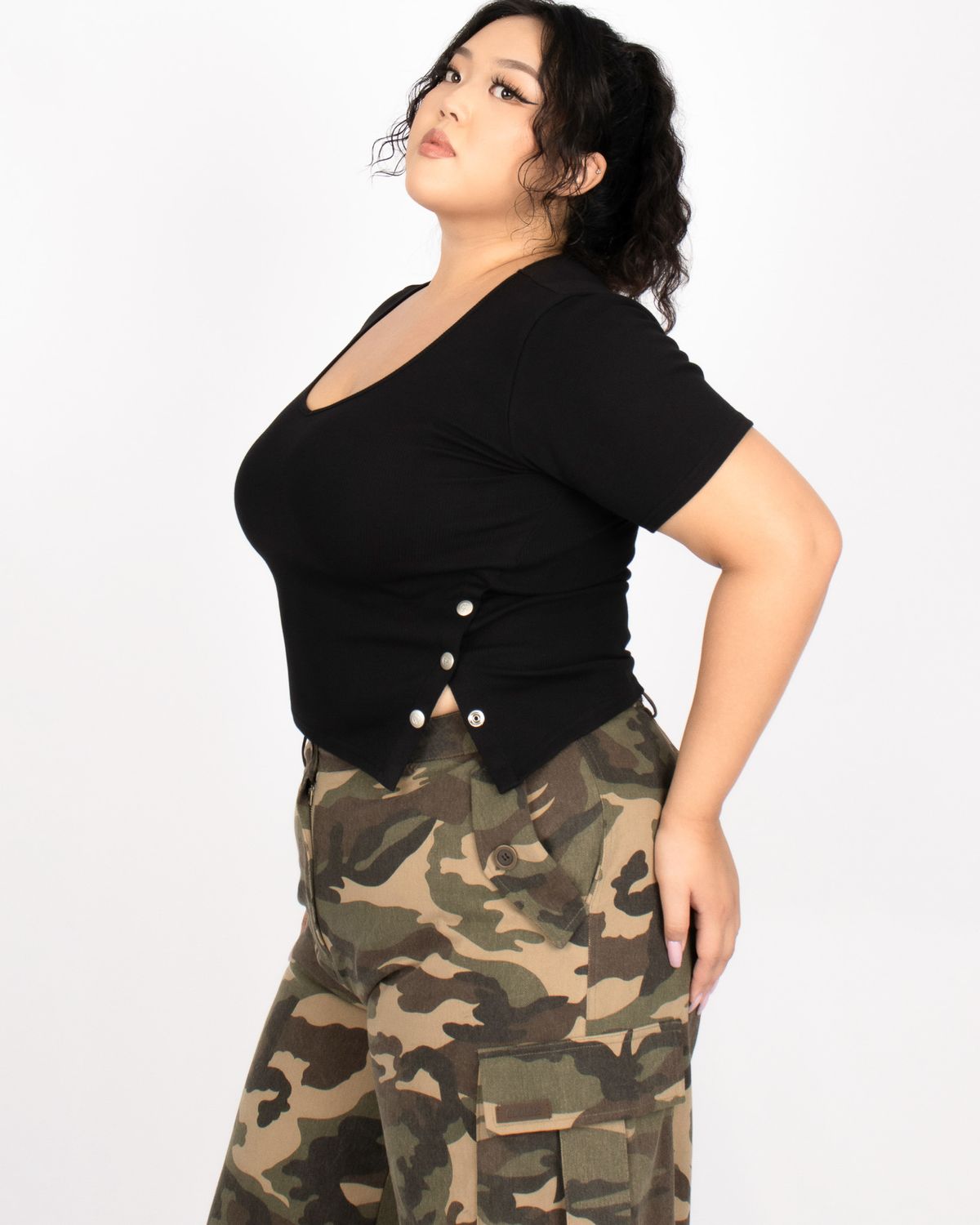 쿨시스(COOLSIS) CS SNAP V TOP-031 (BLACK)