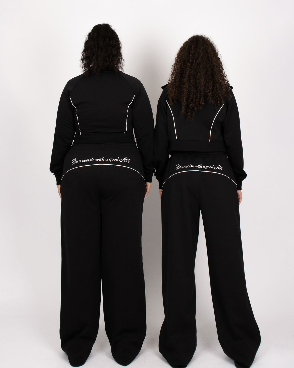 쿨시스(COOLSIS) CS PIPING TRACKSUIT JK-009 (BLACK)
