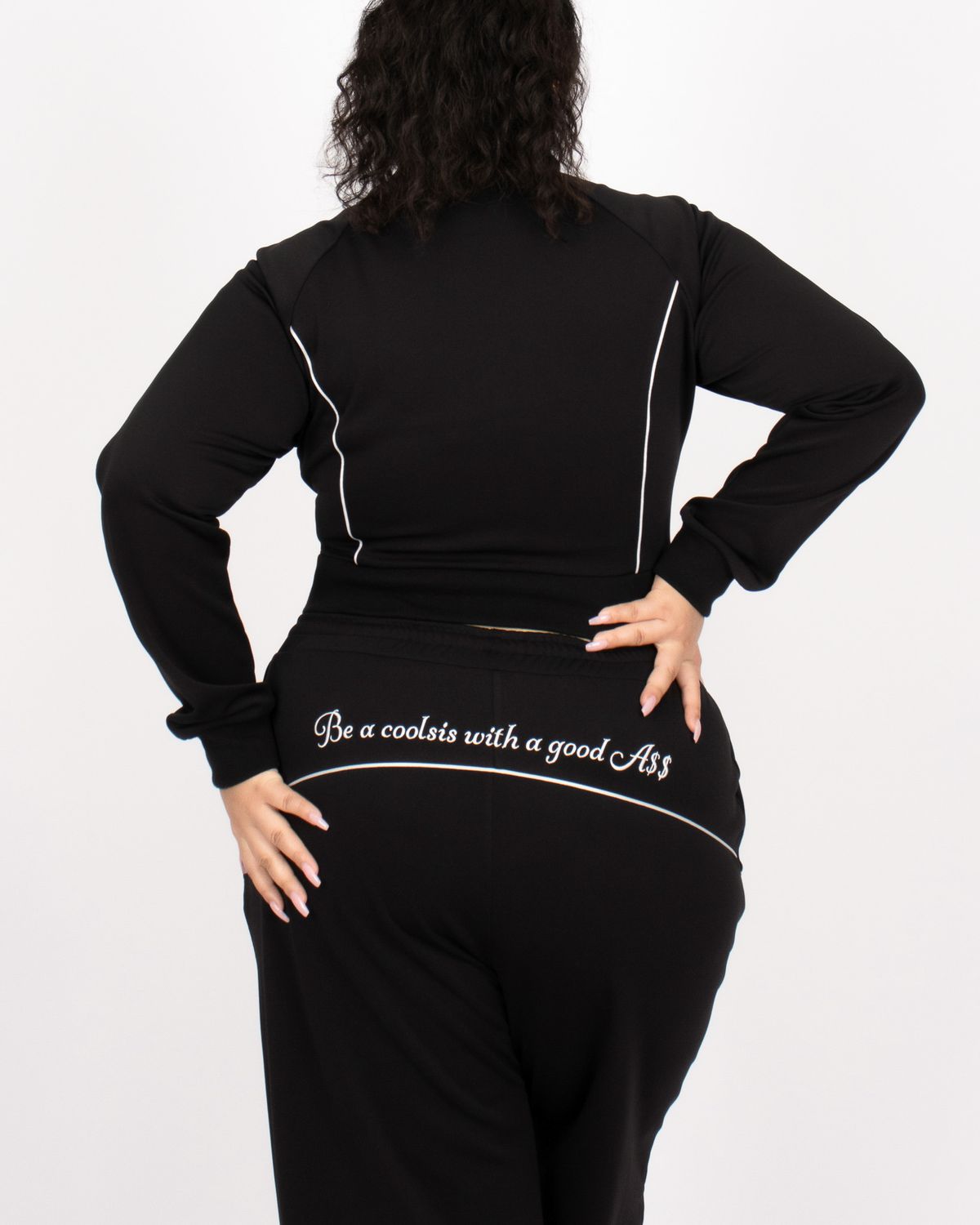 쿨시스(COOLSIS) CS PIPING TRACKSUIT JK-009 (BLACK)