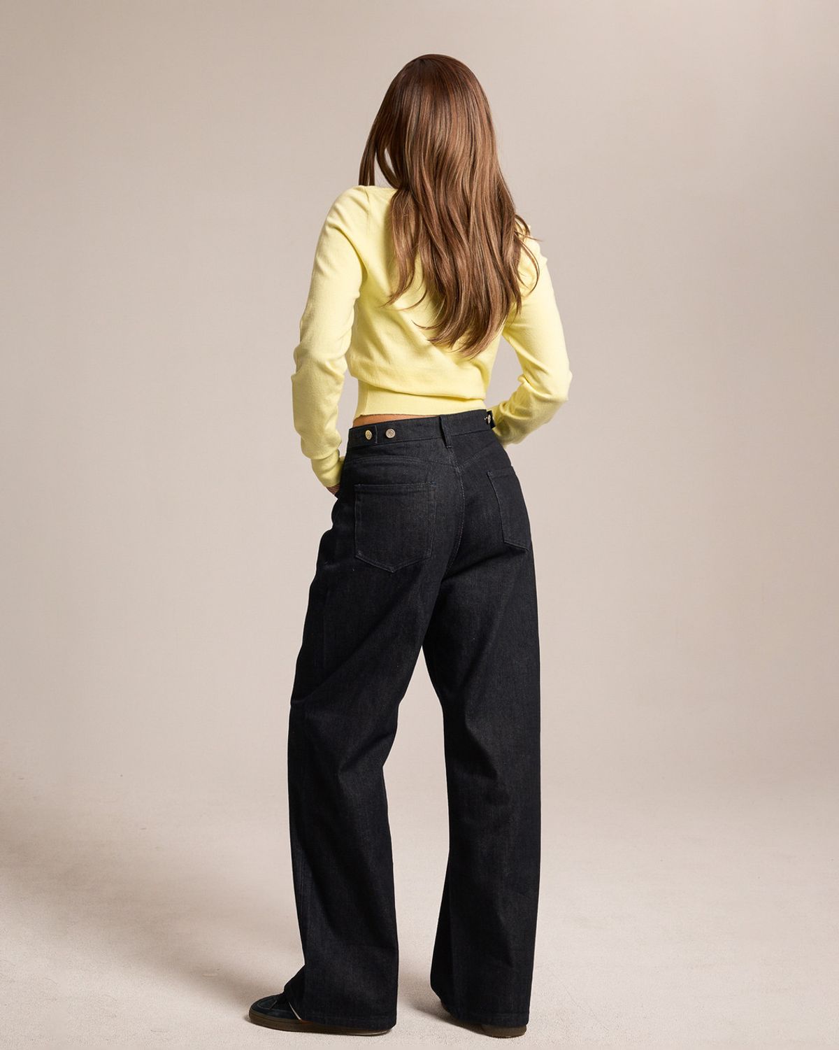 쿨시스(COOLSIS) CS CLASSIC SOFT CROP CARDIGAN-025 (LEMON)