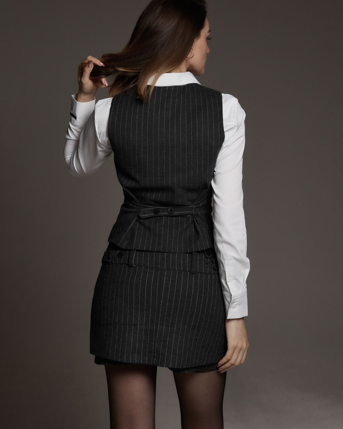 쿨시스(COOLSIS) CS STRIPE WAISTTAP VEST-063