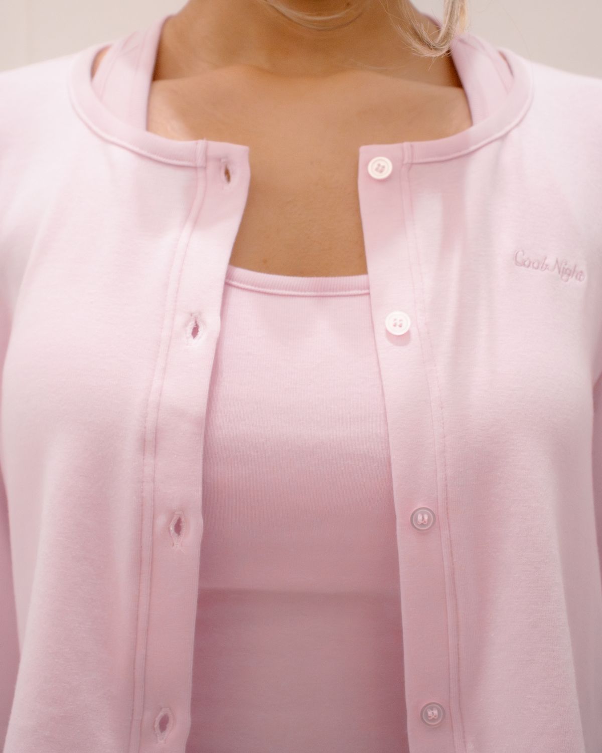 쿨시스(COOLSIS) CS C-NIGHT MODAL CARDIGAN-062 (PINK)