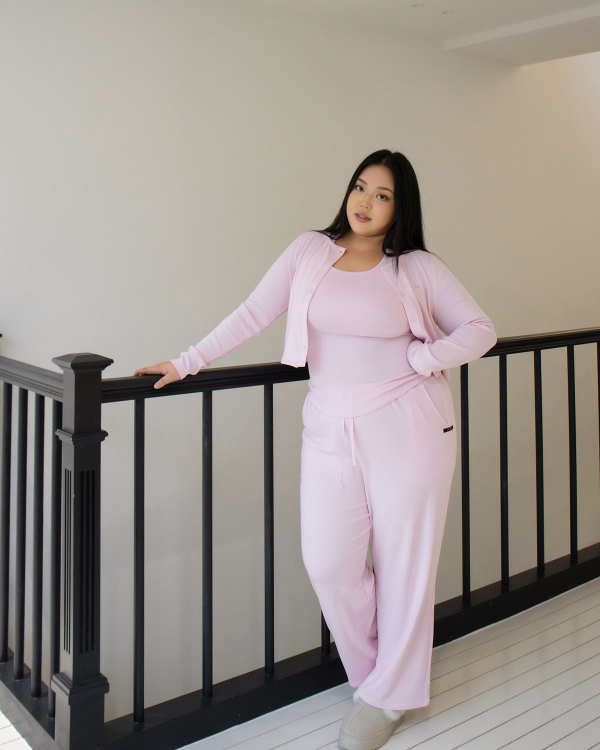 쿨시스(COOLSIS) CS C-NIGHT MODAL CARDIGAN-062 (PINK)