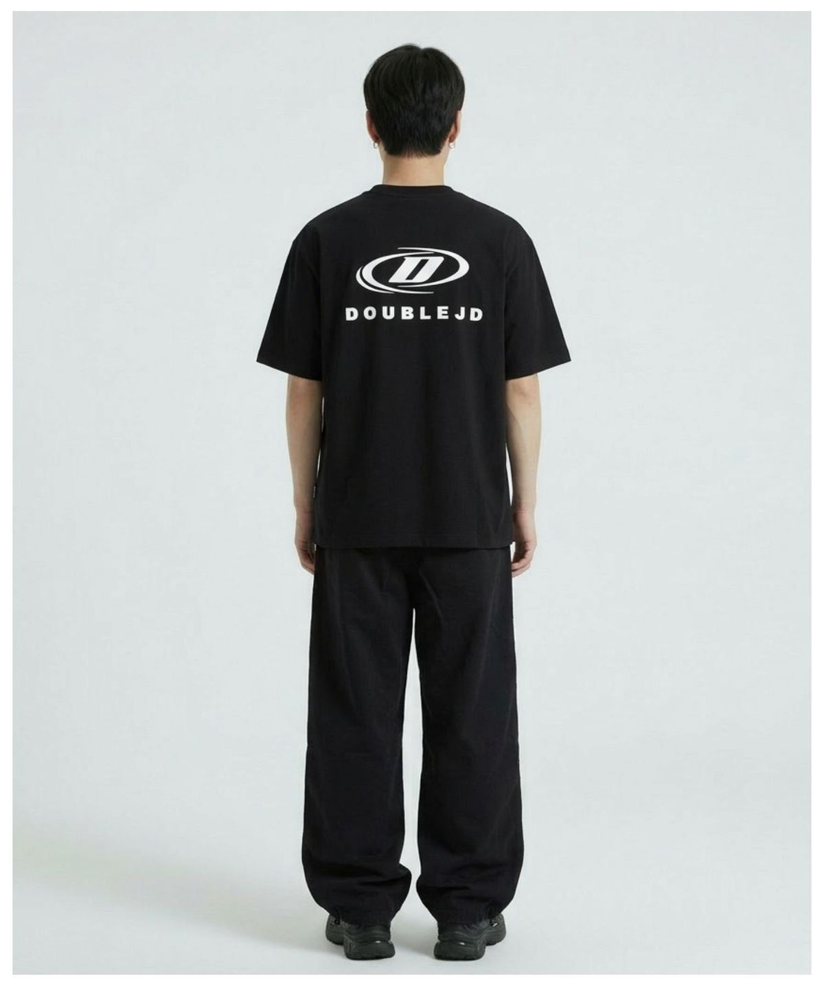 더블제이디(DOUBLE JD) 라인 워싱 데님 팬츠