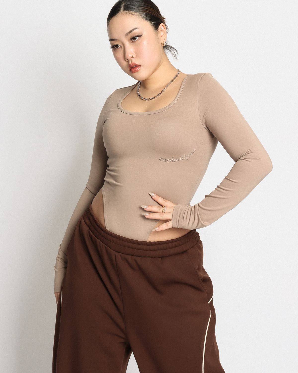 쿨시스(COOLSIS) CS SOFT BODYSUIT TOP-041 (SKIN)
