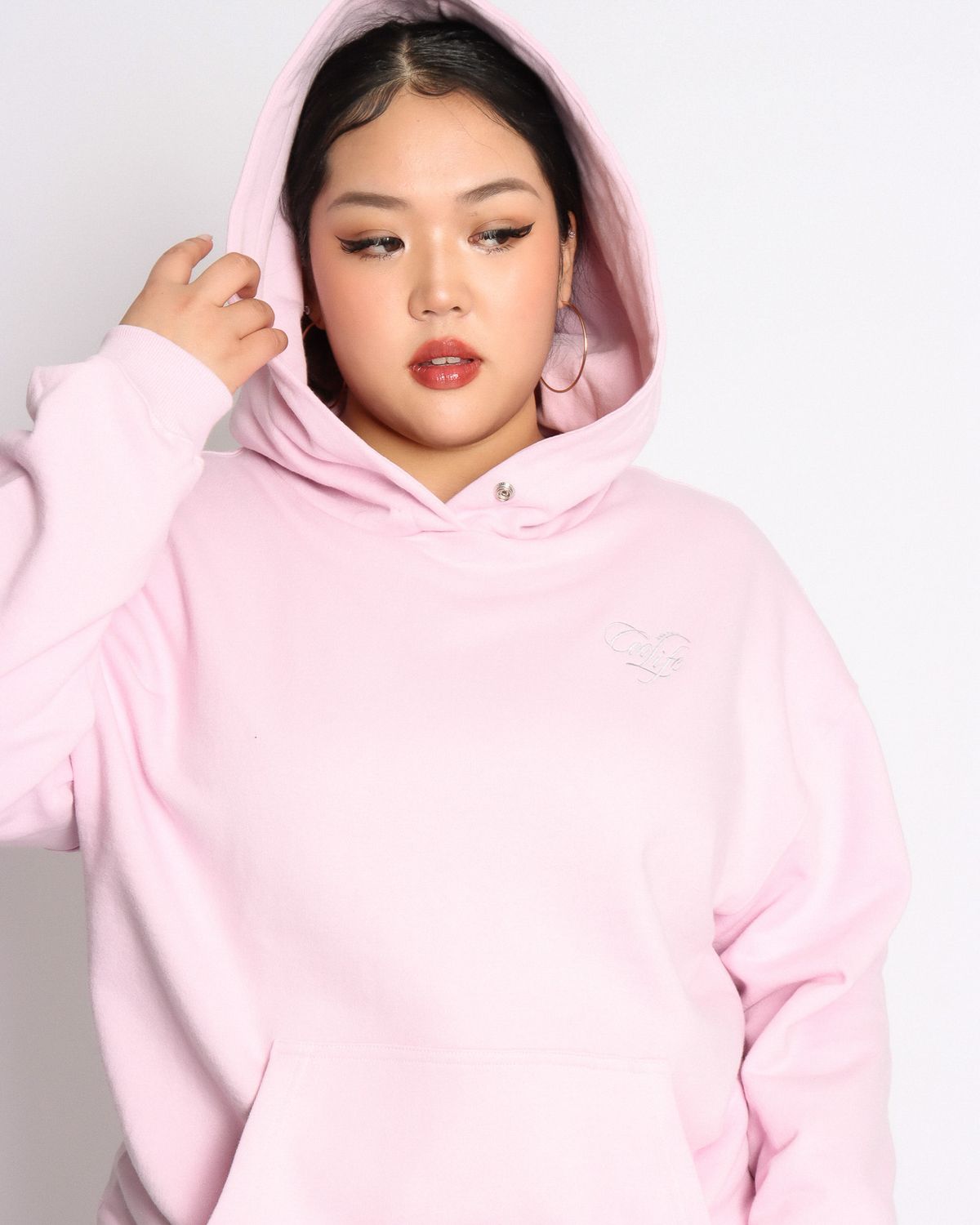 쿨시스(COOLSIS) CS COOL LIFE HOODIE-040 (PINK)