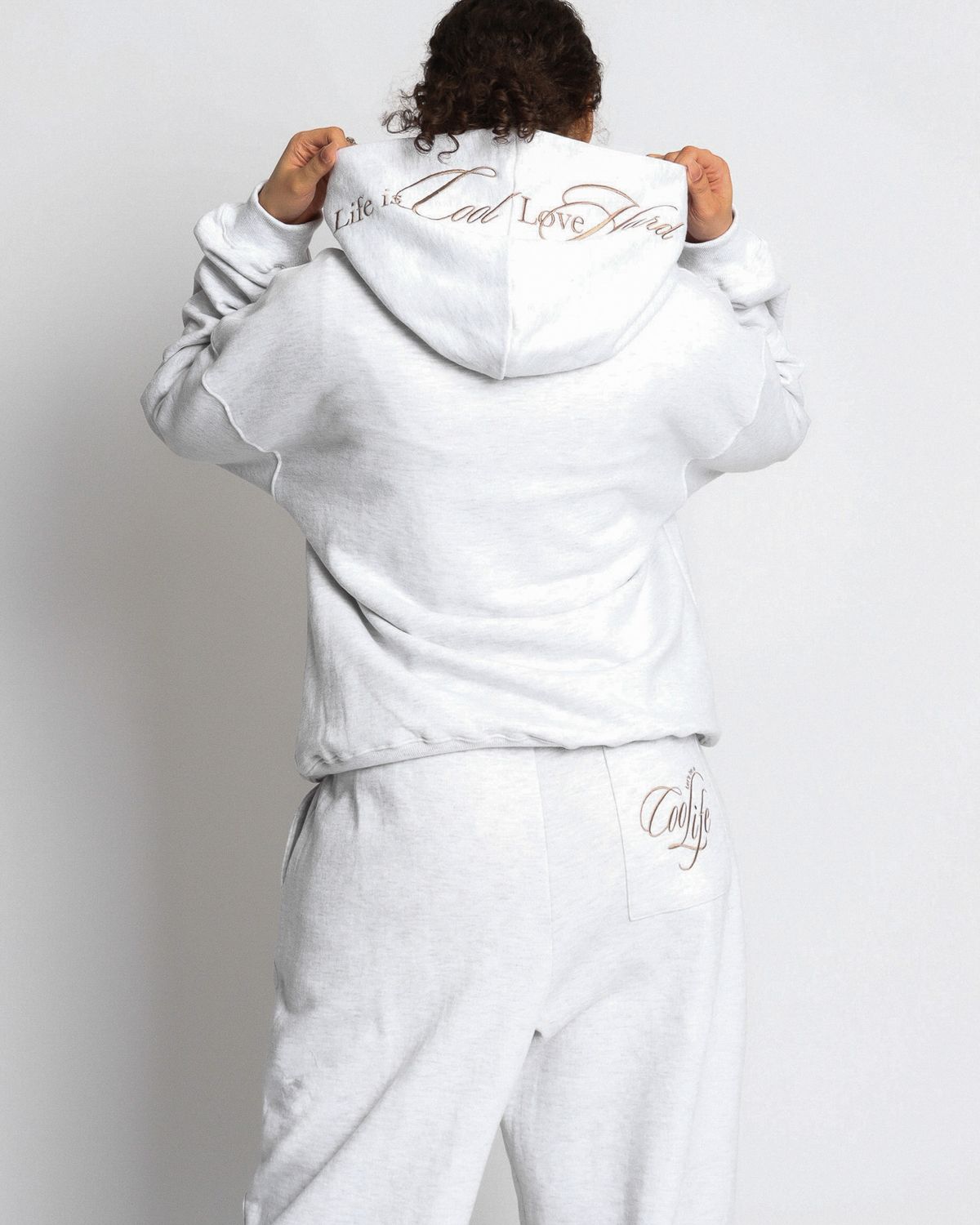쿨시스(COOLSIS) CS COOL LIFE HOODIE-040 (MELANGE)