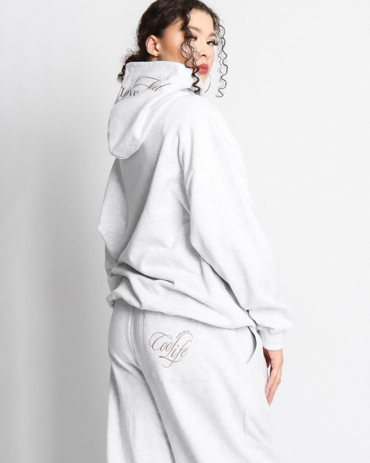쿨시스(COOLSIS) CS COOL LIFE HOODIE-040 (MELANGE)