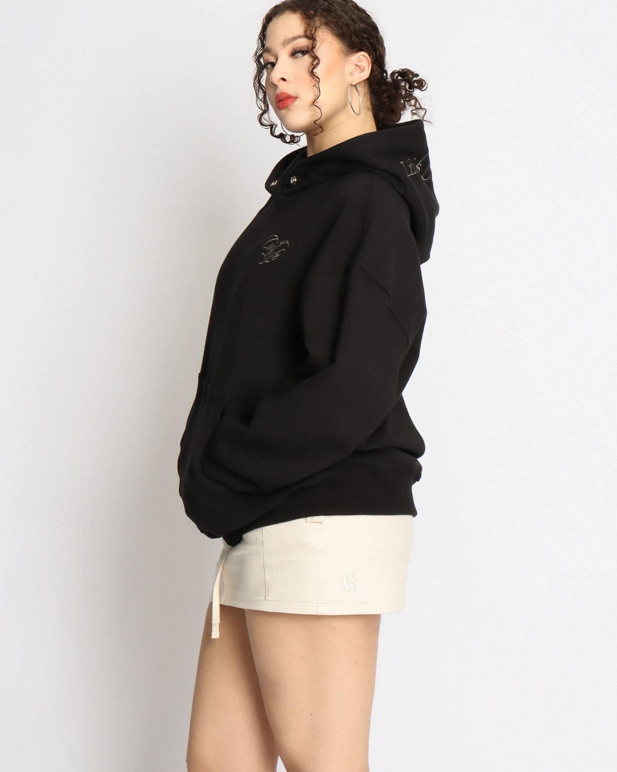 쿨시스(COOLSIS) CS COOL LIFE HOODIE-040 (BLACK)